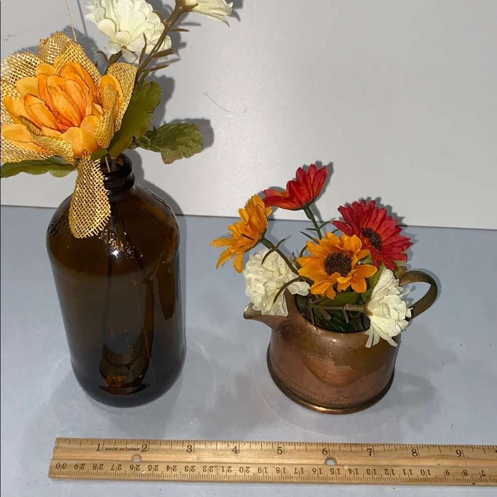 Handmade rustic brown